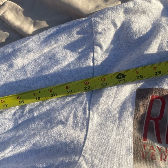 Red Taylor’s Version Long Sleeve T shirt, Size L - Picture 6 of 13